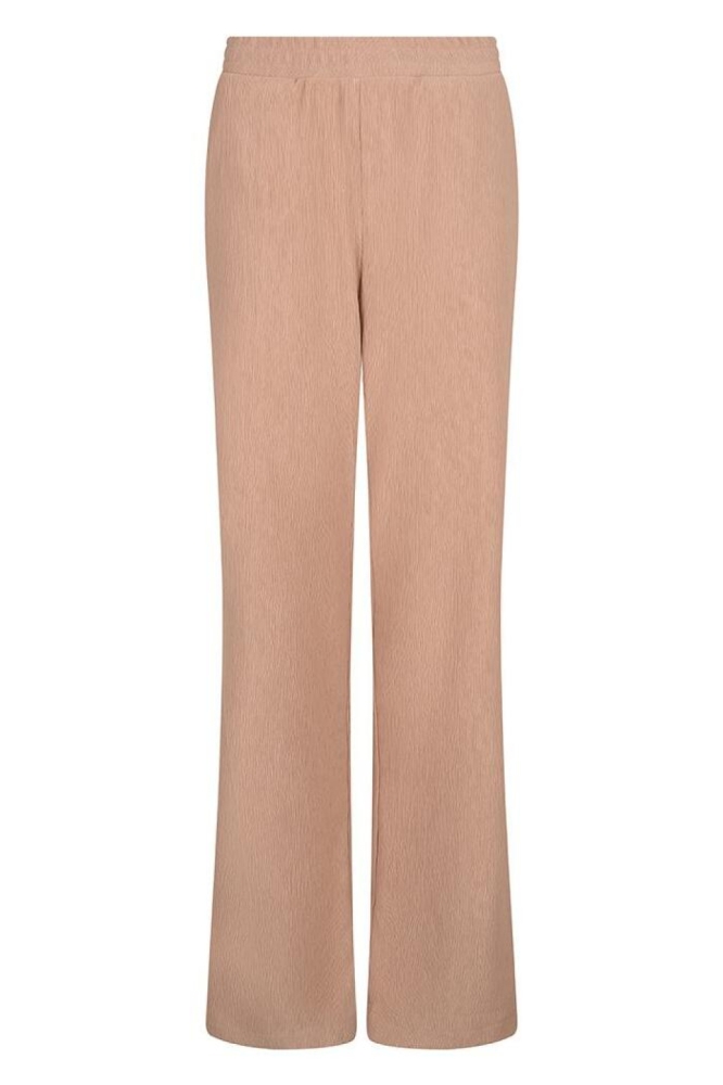 TROUSERS FANCY CRINKLE SP25 30017 183 Dark Sand